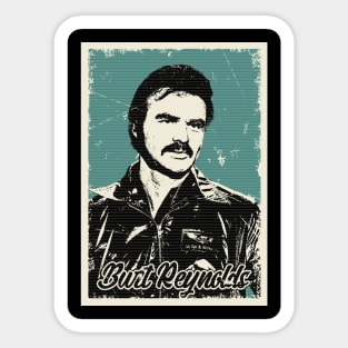 Vintage Burt Reynolds Sticker